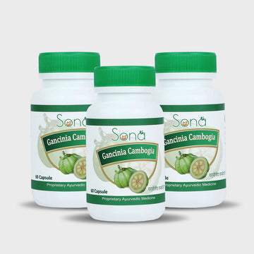 Sona Garcinia Cambogia – Fat to Fit - 60 Capsules (Pack of 3)